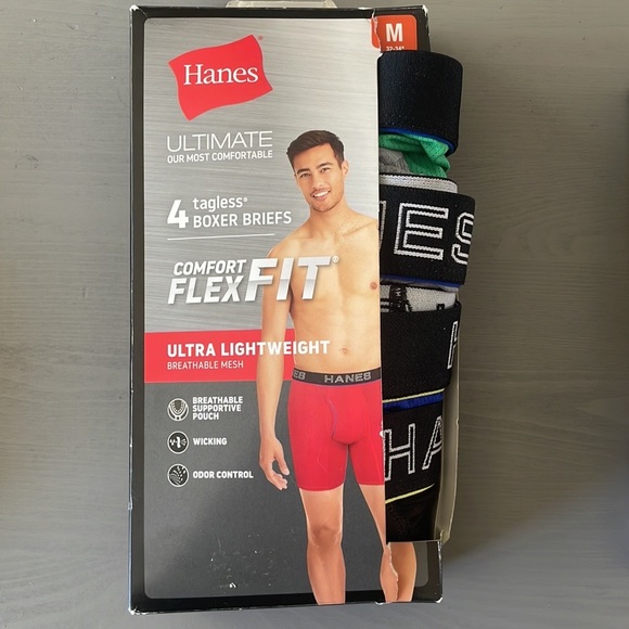 Hanes Mens Boxer Briefs - Picture 10 of 11